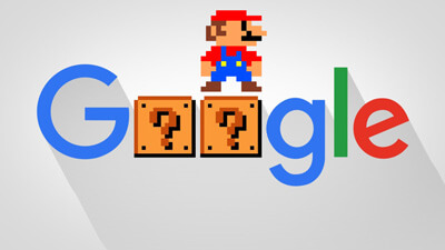 Googleスーパーマリオブラザーズ イースターエッグ